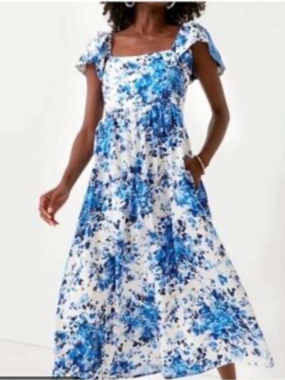 Tuckernuck Hyacinth House Bluebell
Meadows Cecily Midi Dress - Picture 2 of 11